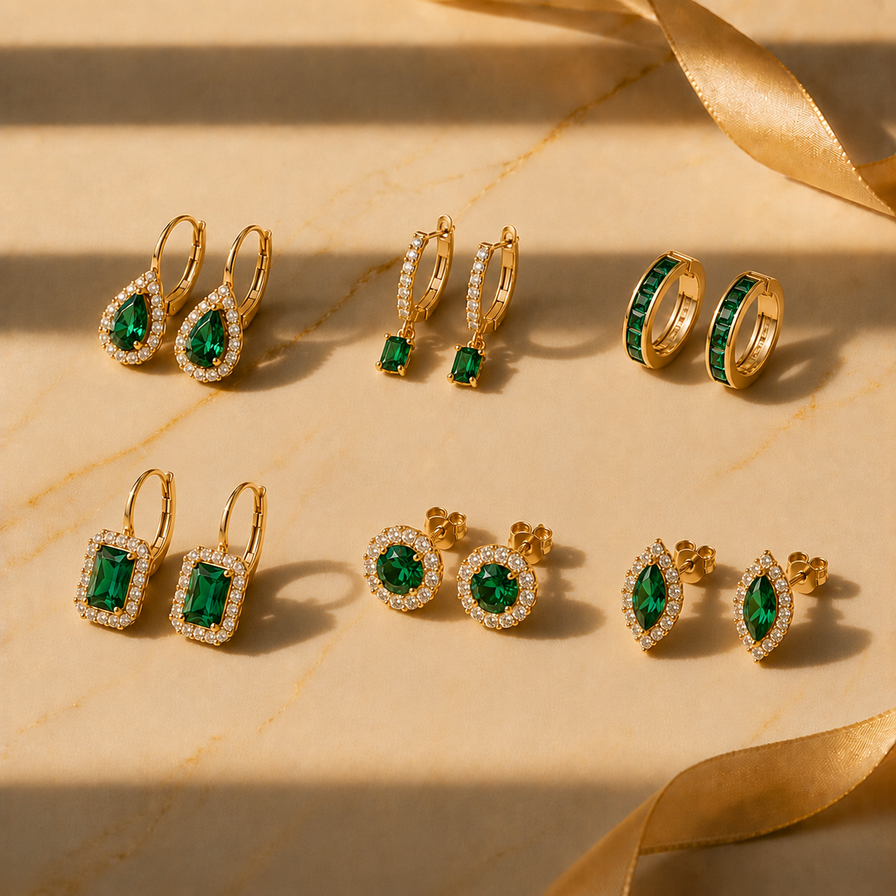 EMERALD EARRINGS