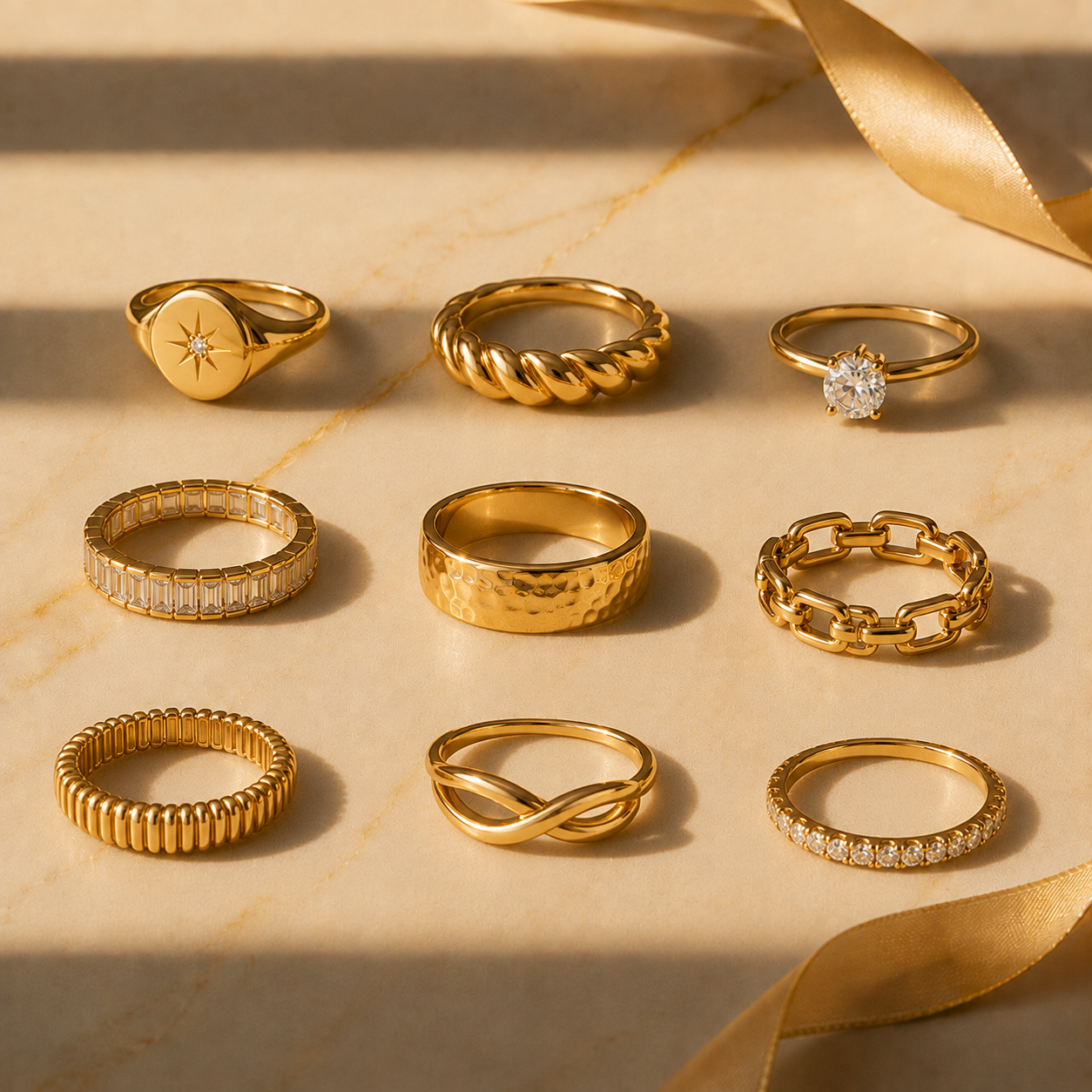 GOLD RINGS