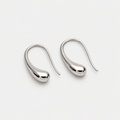 Antique Gold and Silver Drop Earrings
