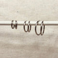 Set of 3 Pairs Everyday Hoops Gold or Silver