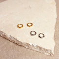 Micro Helix Hoop Earrings