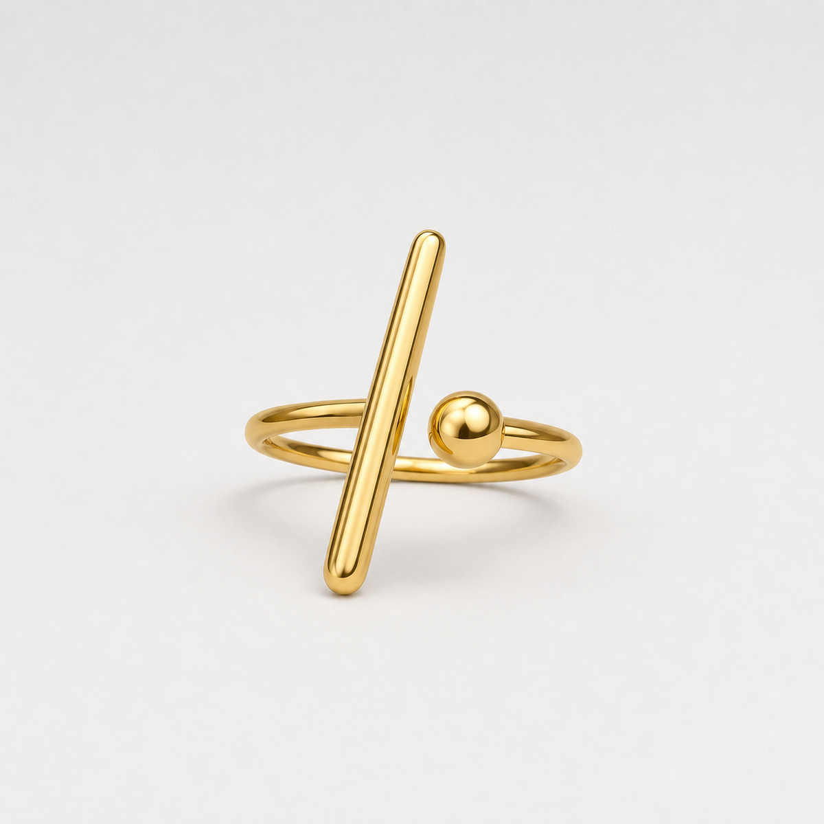 Timeless Gold Star Adjustable Ring