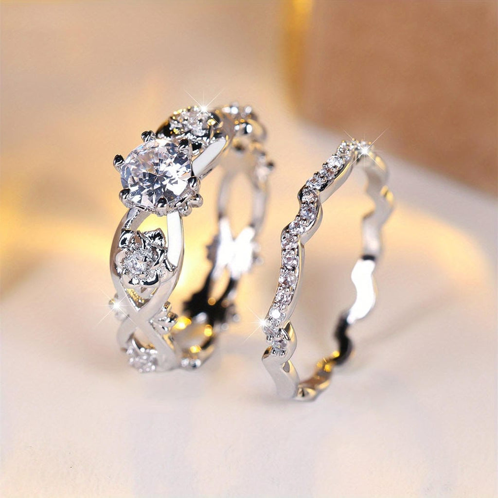 Twilight Vine Ring Set