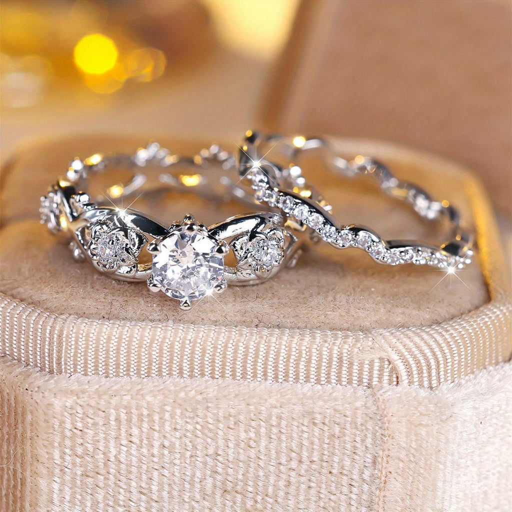 Twilight Vine Ring Set