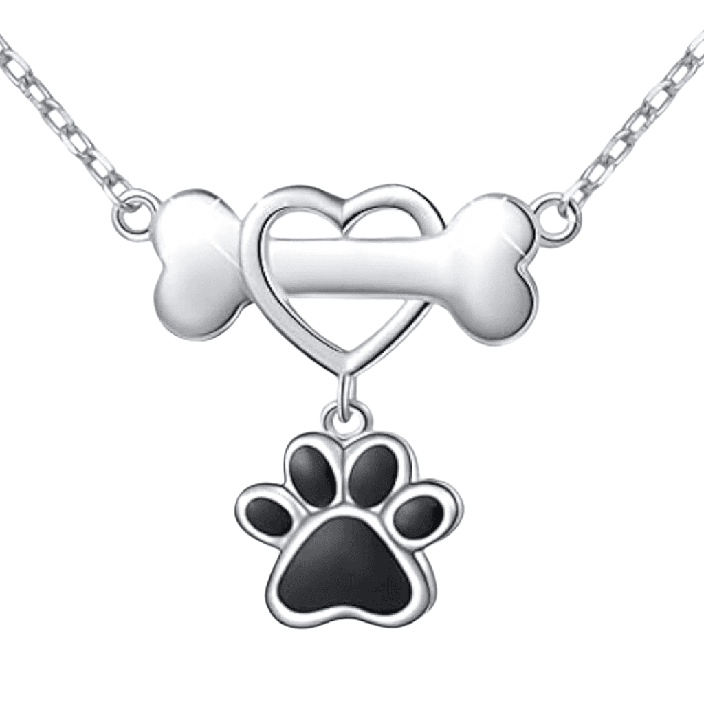 Silver Best Friend Heart Pendant Necklace