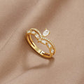 Modern Chic Aura Ring