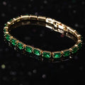 Timeless Emerald Tennis Bracelet