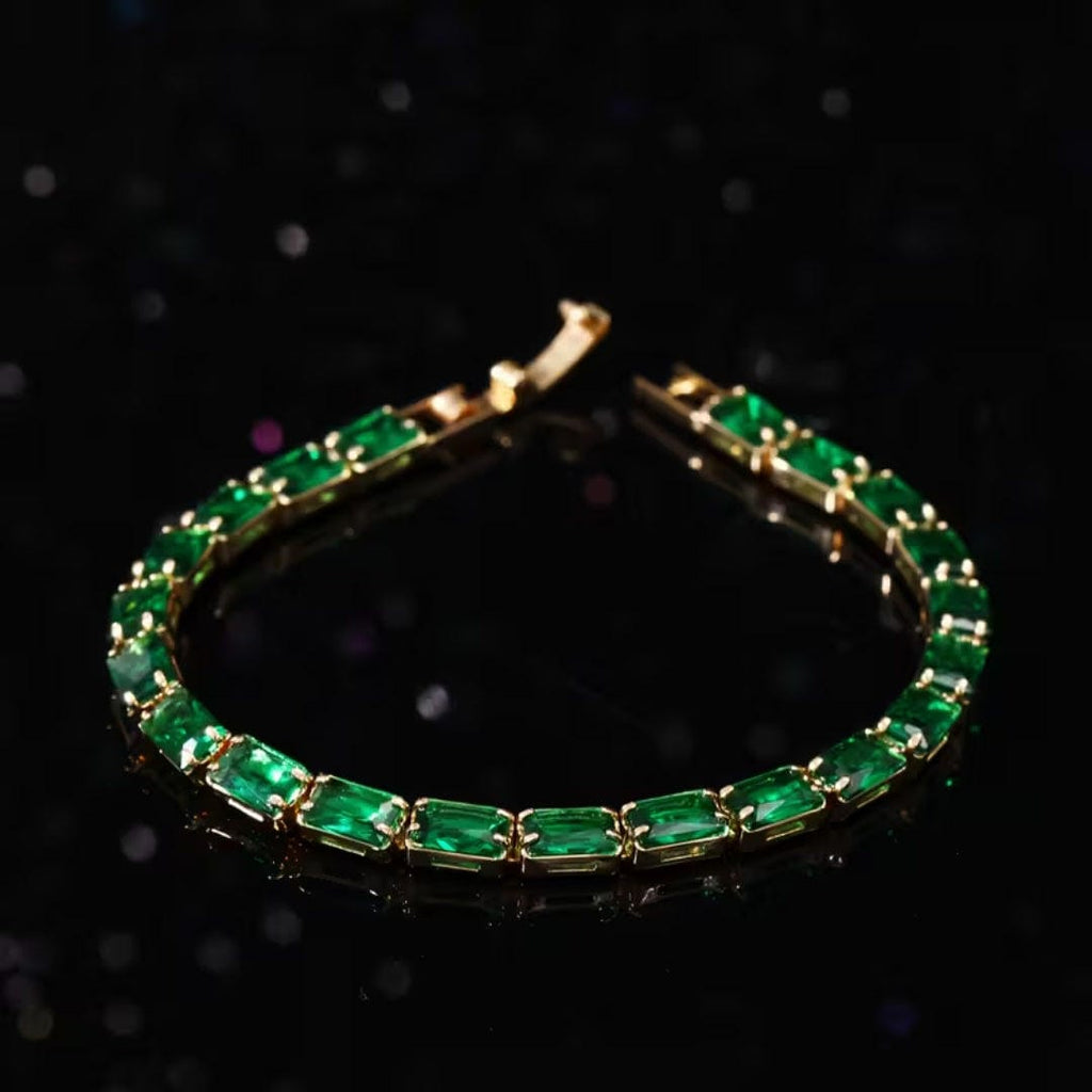 Timeless Emerald Tennis Bracelet