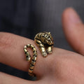 Tiger Hug Adjustable Ring