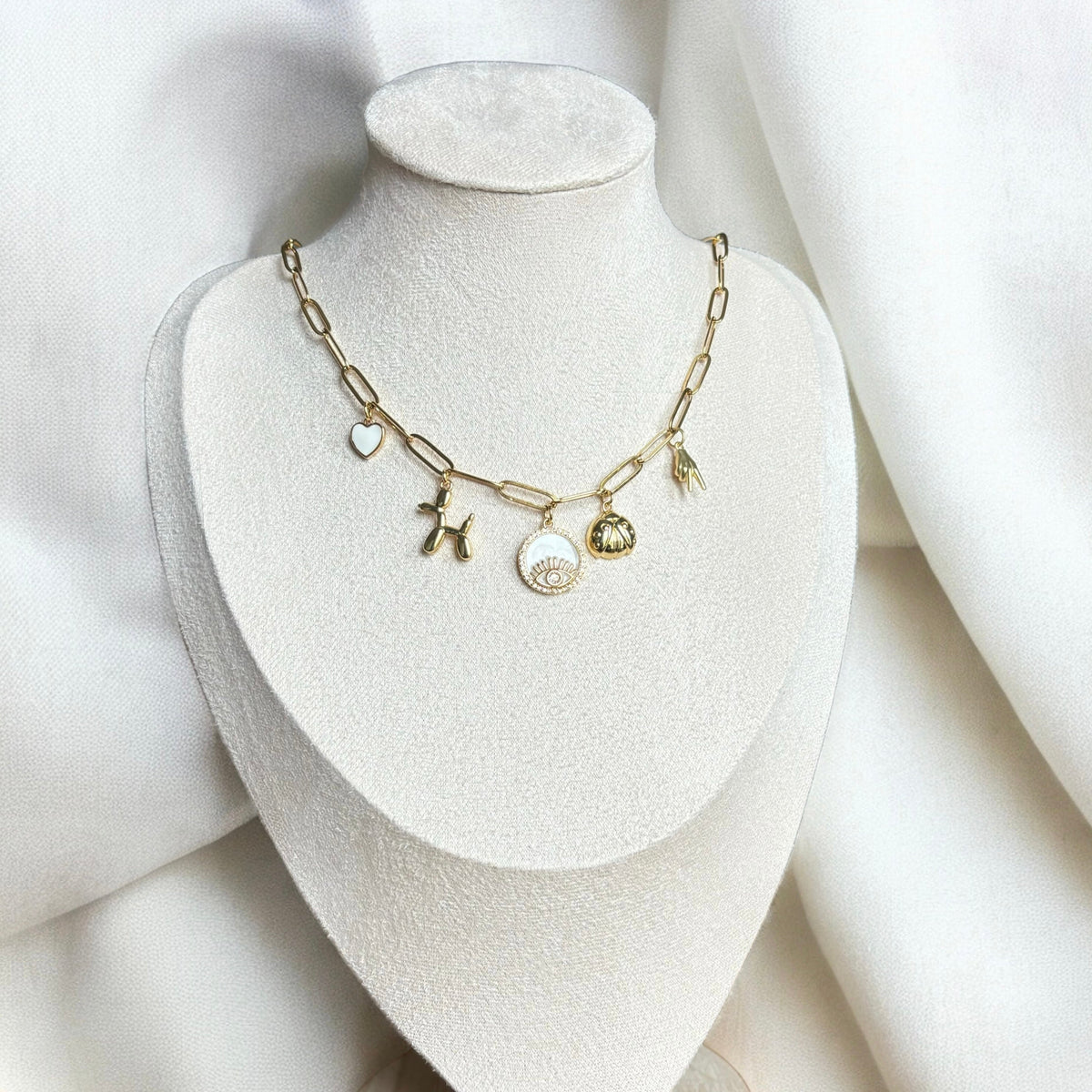 Bella Charm Necklace (Handmade & Limited Edition)