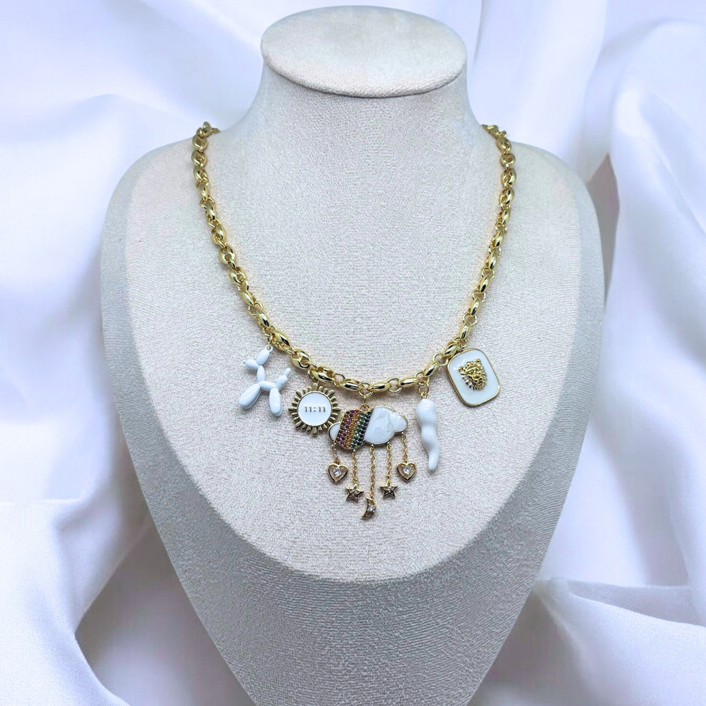 Rainbow Dust Necklace (Handmade & Limited Edition)