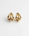 Modern Double Hoop Earrings