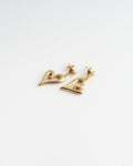 Chic Double Heart Studs