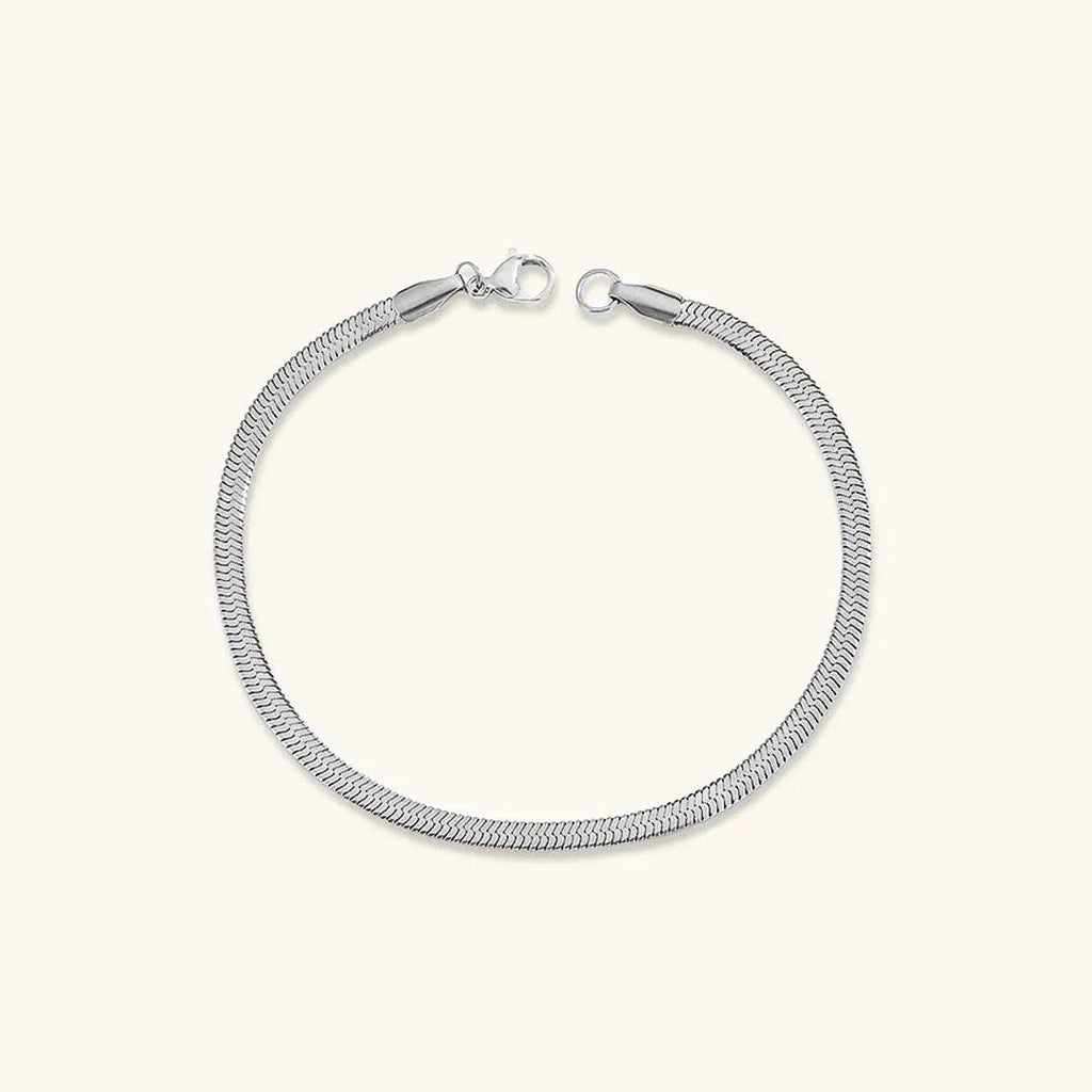 Lustrous Vida Herringbone Wristpiece