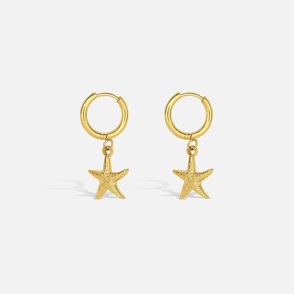 Ocean Starfish Drop Earrings