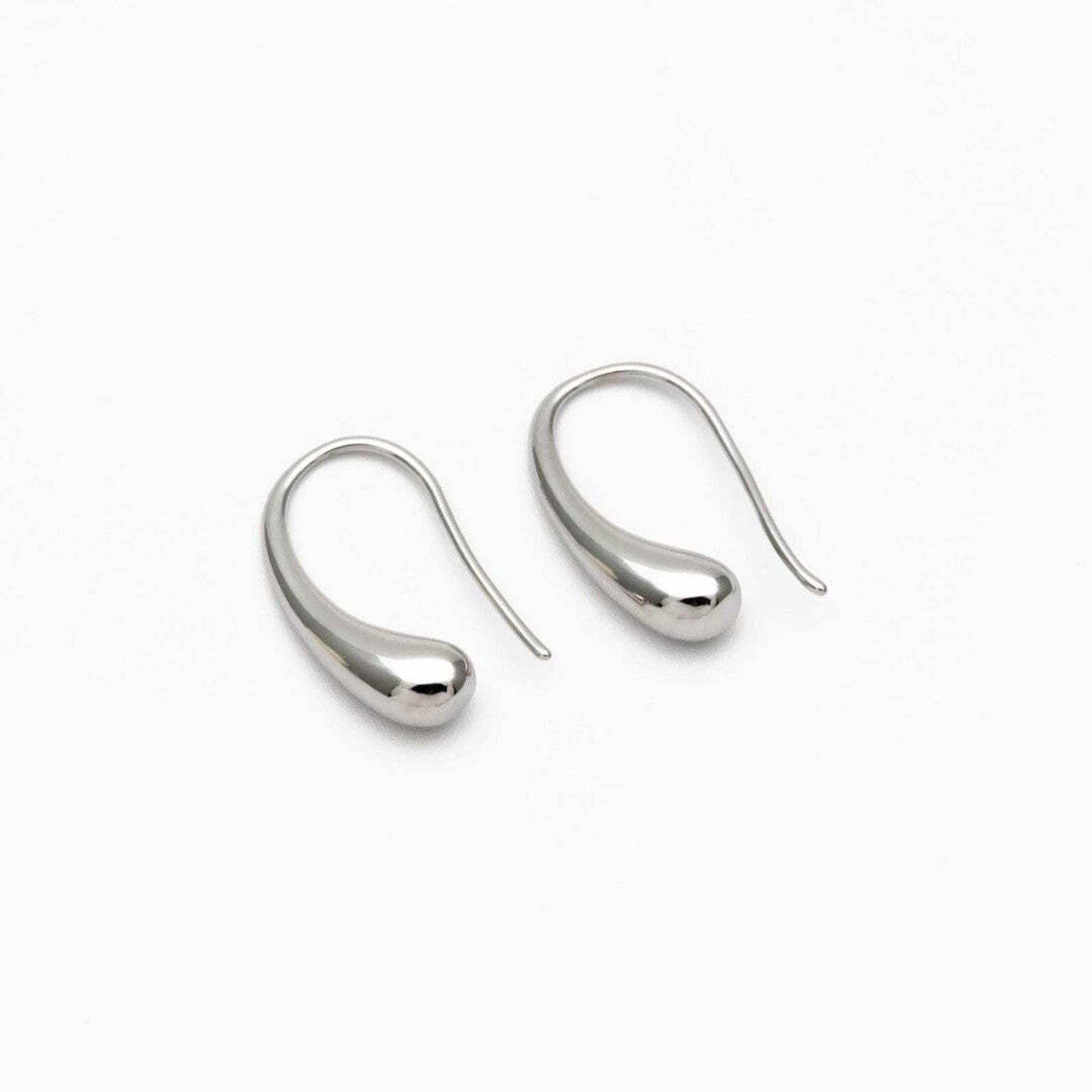 Antique Gold and Silver Drop Earrings