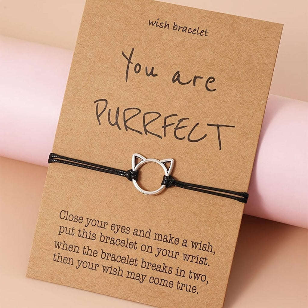 Purrrfect Silver Gifting Bracelet
