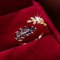 Vivara Saphielle Adjustable Gold Ring