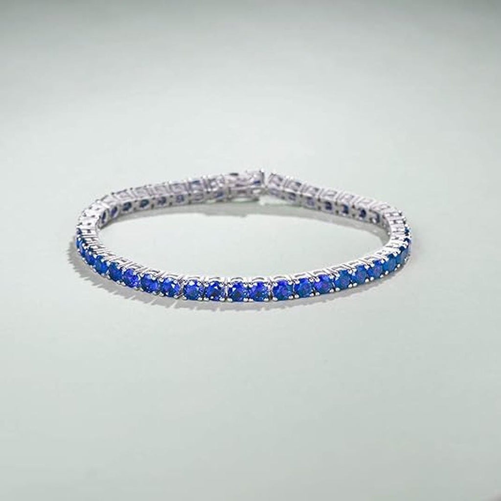 Sapphire Tennis Bracelet