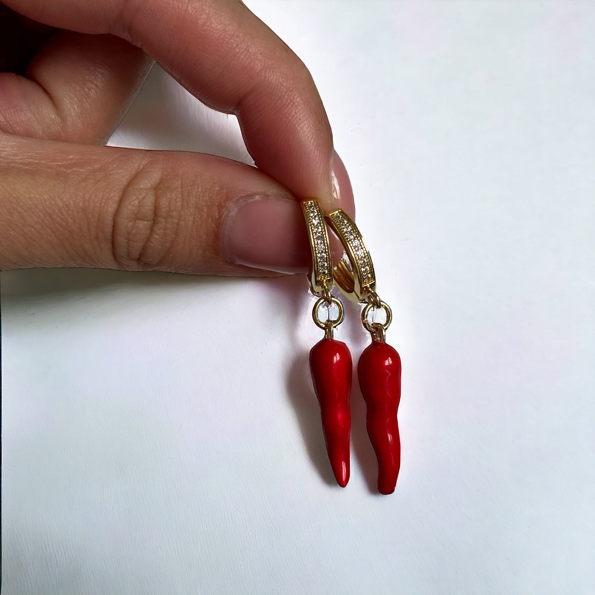 Spicy Drops Earrings (Handmade & Limited Edition)