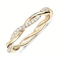 Twisted Pavé Crystal Band