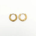 Sleek Huggie Hoop Earrings