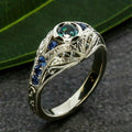 Windsor Azure Ring Cubic Zirconia