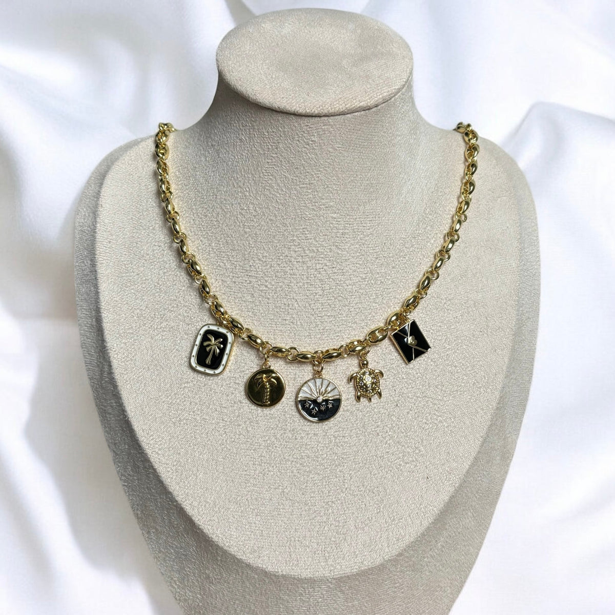 Noir Ocean Necklace (Handmade & Limited Edition)