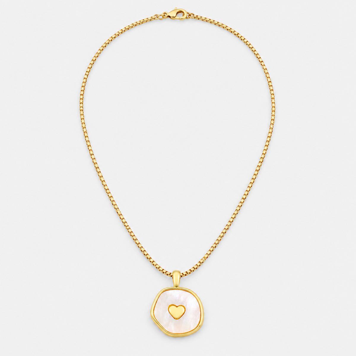 Seraphine Seashell Cross Necklace