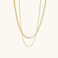 Luxe Gold Double Necklace