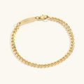 Aurielle Radiant Gold Chain Bracelet