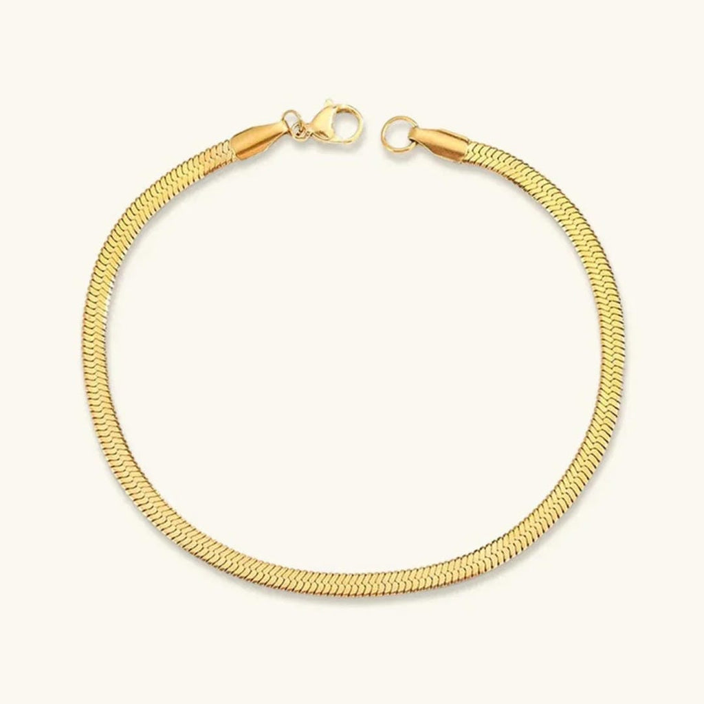 Lustrous Vida Herringbone Wristpiece