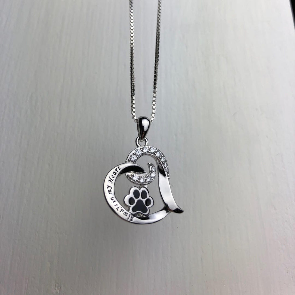 Forever By My Side Memorial Necklace