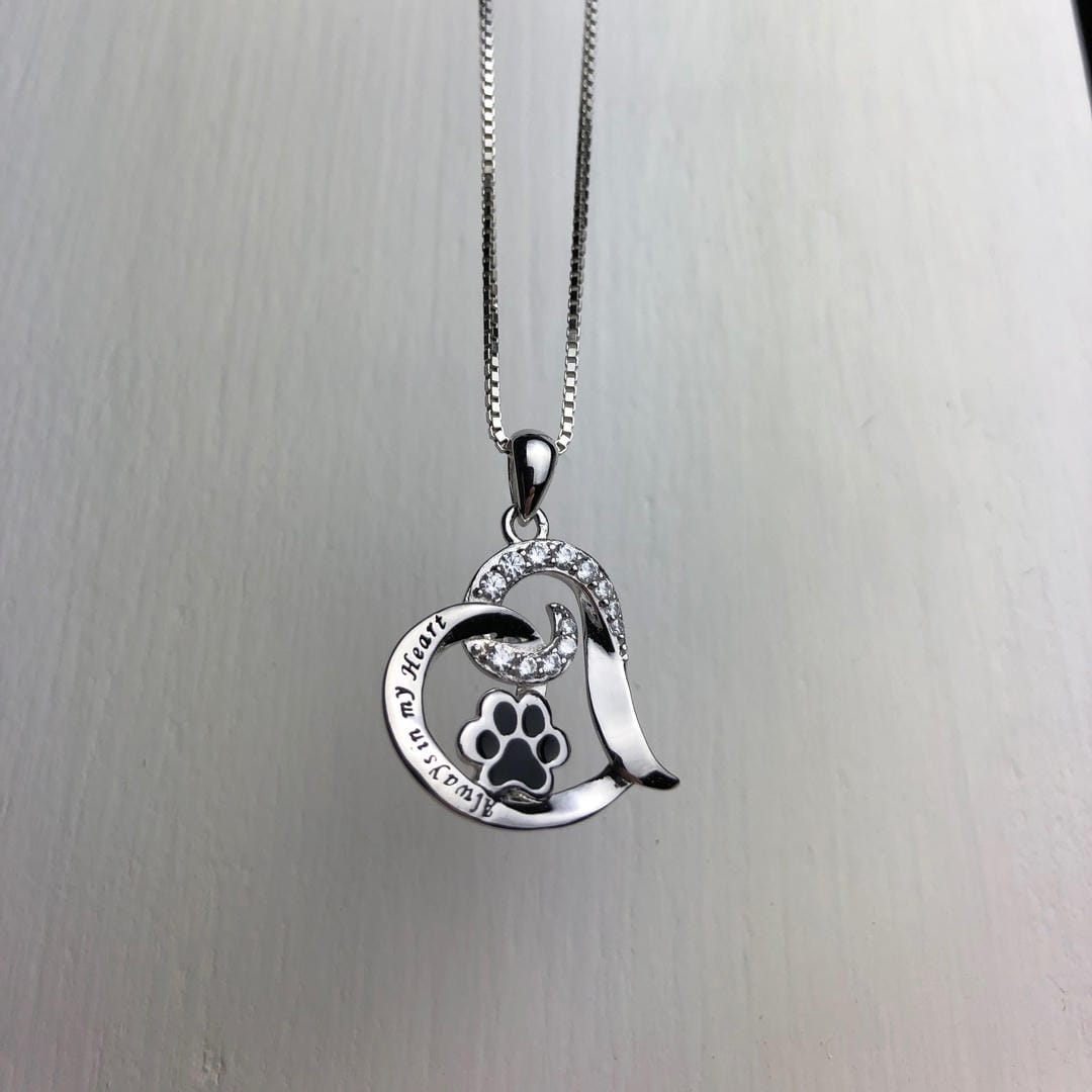 Forever By My Side Memorial Necklace