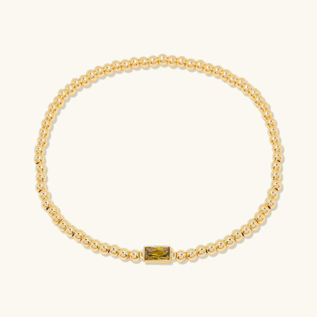 Radiant Gemstone Bracelet