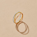 Ayla Three Toned Layered Ring