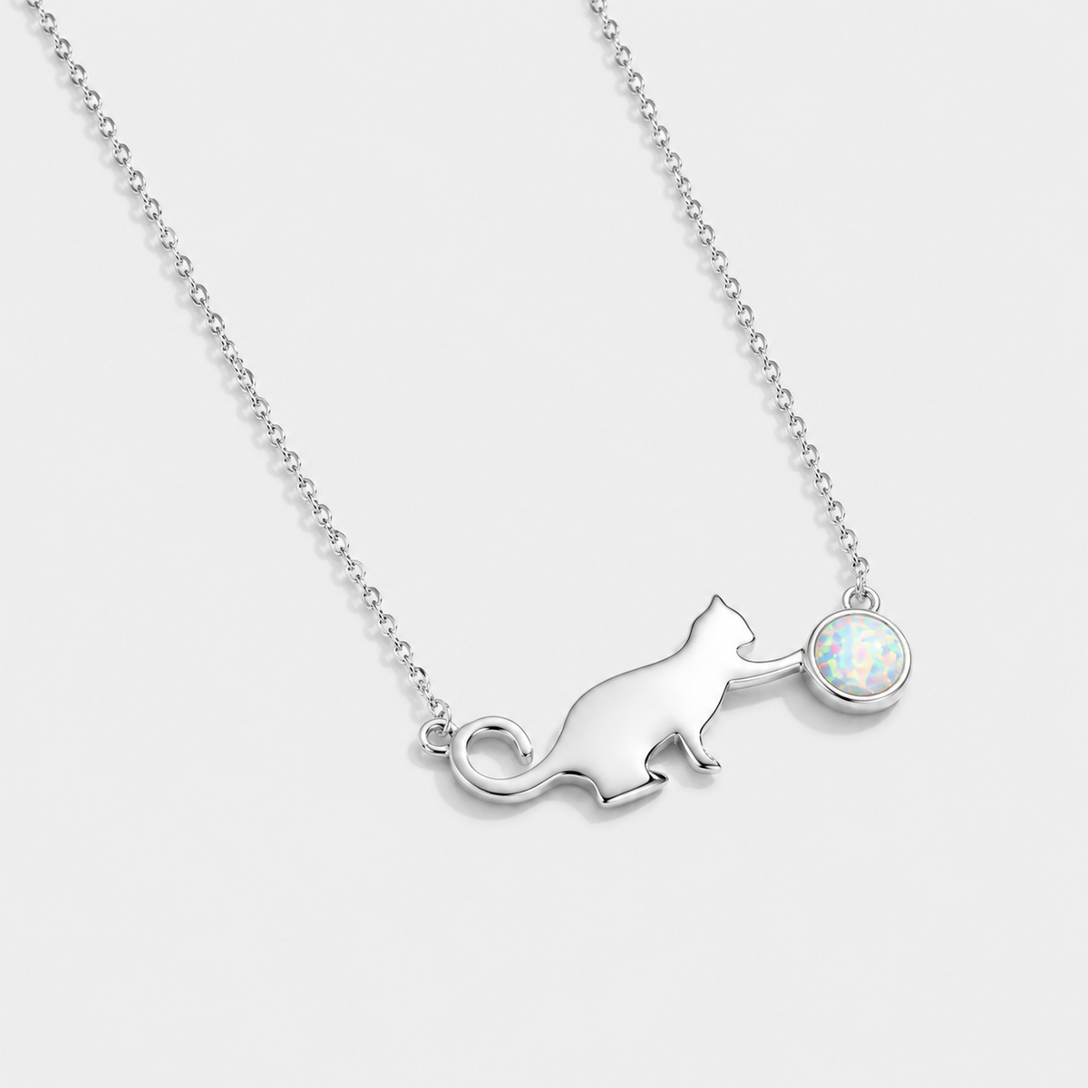 Vintage Kitty Necklace