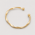 Elegant Gold Open Bracelet