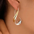 Refined Timeless Gold Elegance Earrings