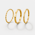 Hella Gold Stacked Ring