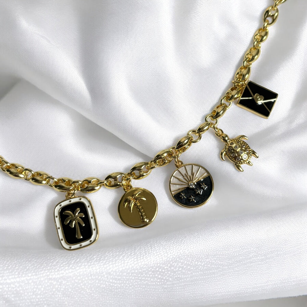 Noir Ocean Necklace (Handmade & Limited Edition)