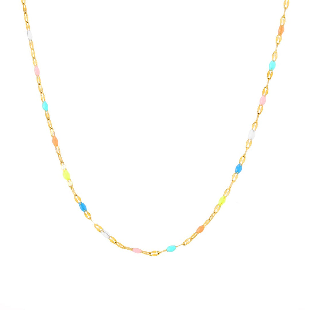 Colorburst Delicate Choker Necklace