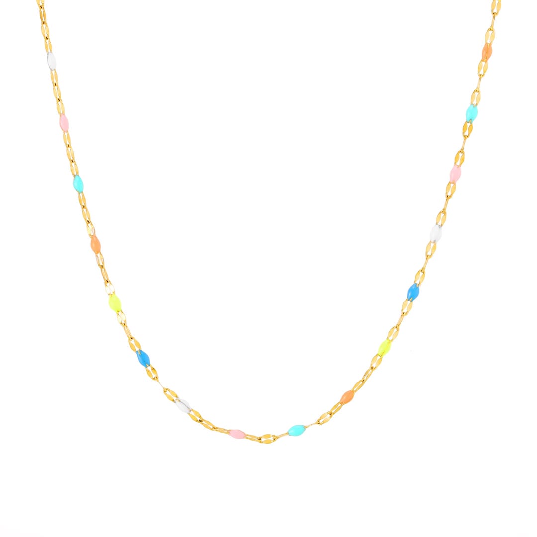 Colorburst Delicate Choker Necklace