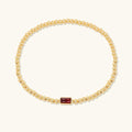 Radiant Gemstone Bracelet