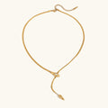 Vintage Gold Serpentine  Necklace