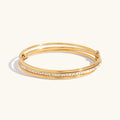 Stacked Crystals Elegance Bracelet