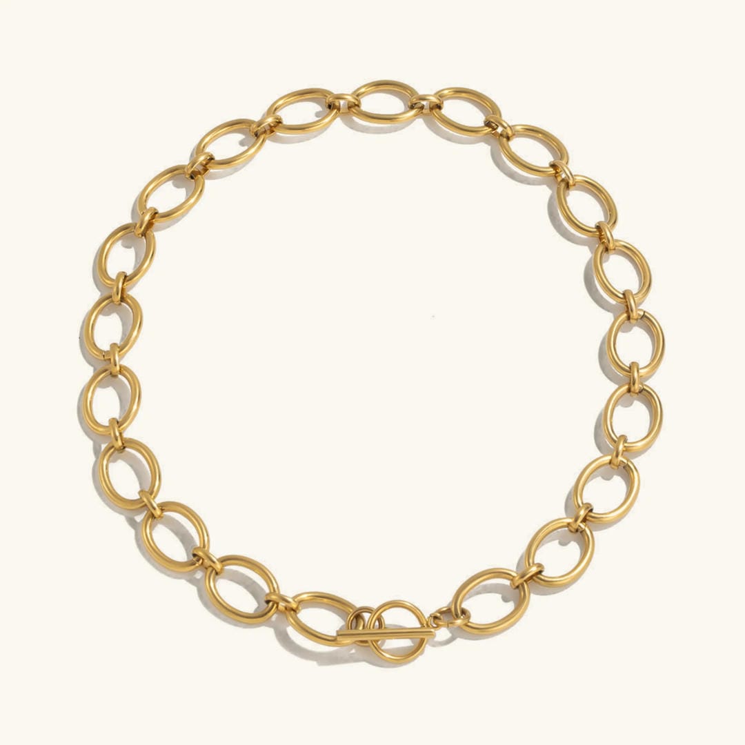 Timeless Bold Gold Chain Necklace