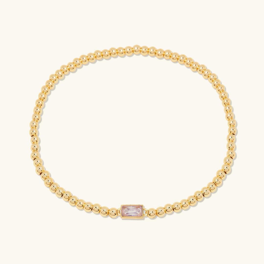 Radiant Gemstone Bracelet