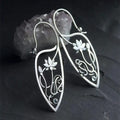 Elegant Lotus Blossom Earrings
