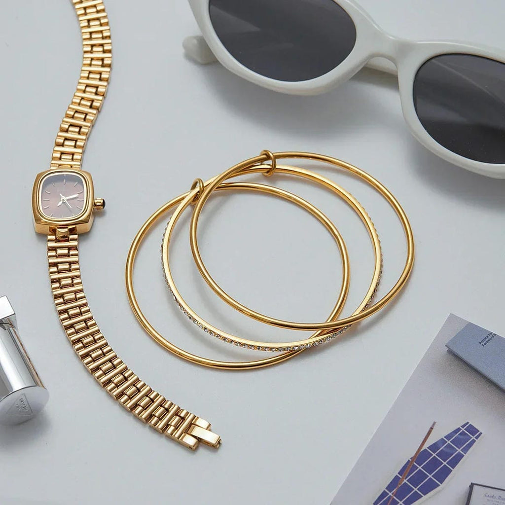 Stacked Crystals Elegance Bracelet